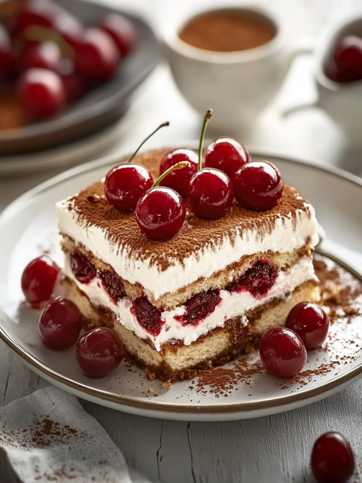 Cherry Amaretto Tiramisu: Your New Favorite Dessert Delight 4 Cherry Amaretto Tiramisu