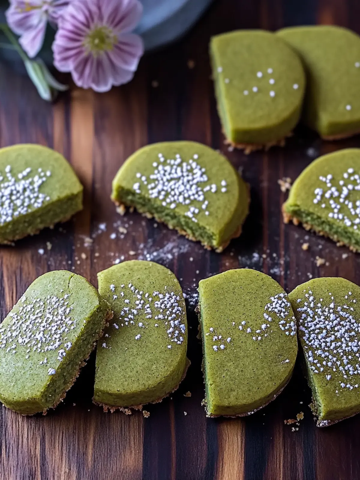 Classic Matcha Green Tea Shortbread Cookies Recipe You'll Adore 3 Classic Matcha Green Tea Shortbread Cookies Recipe