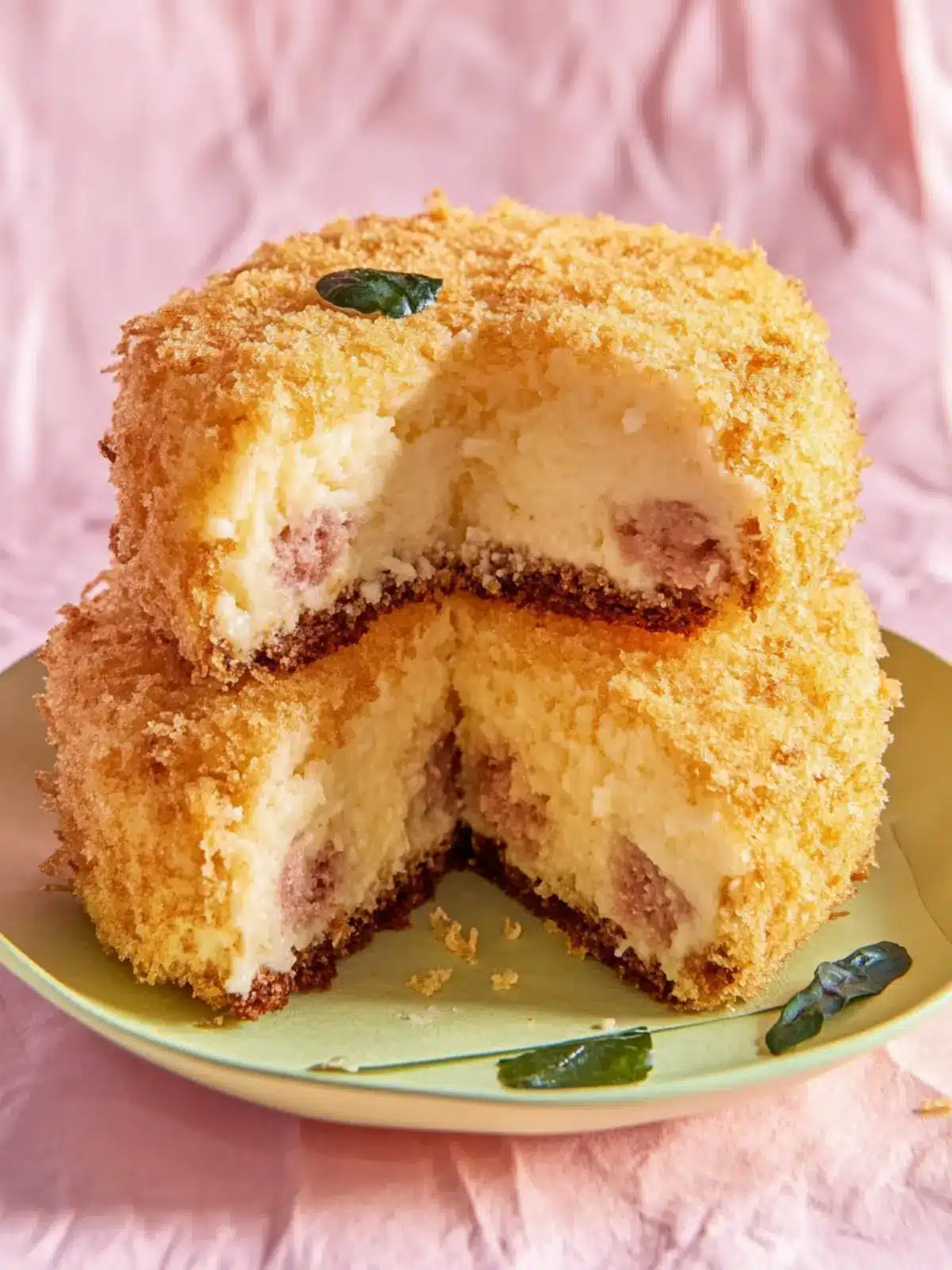 Delicious Meat Floss Cake: Sweet Meets Savory Magic 3 Meat Floss Cake