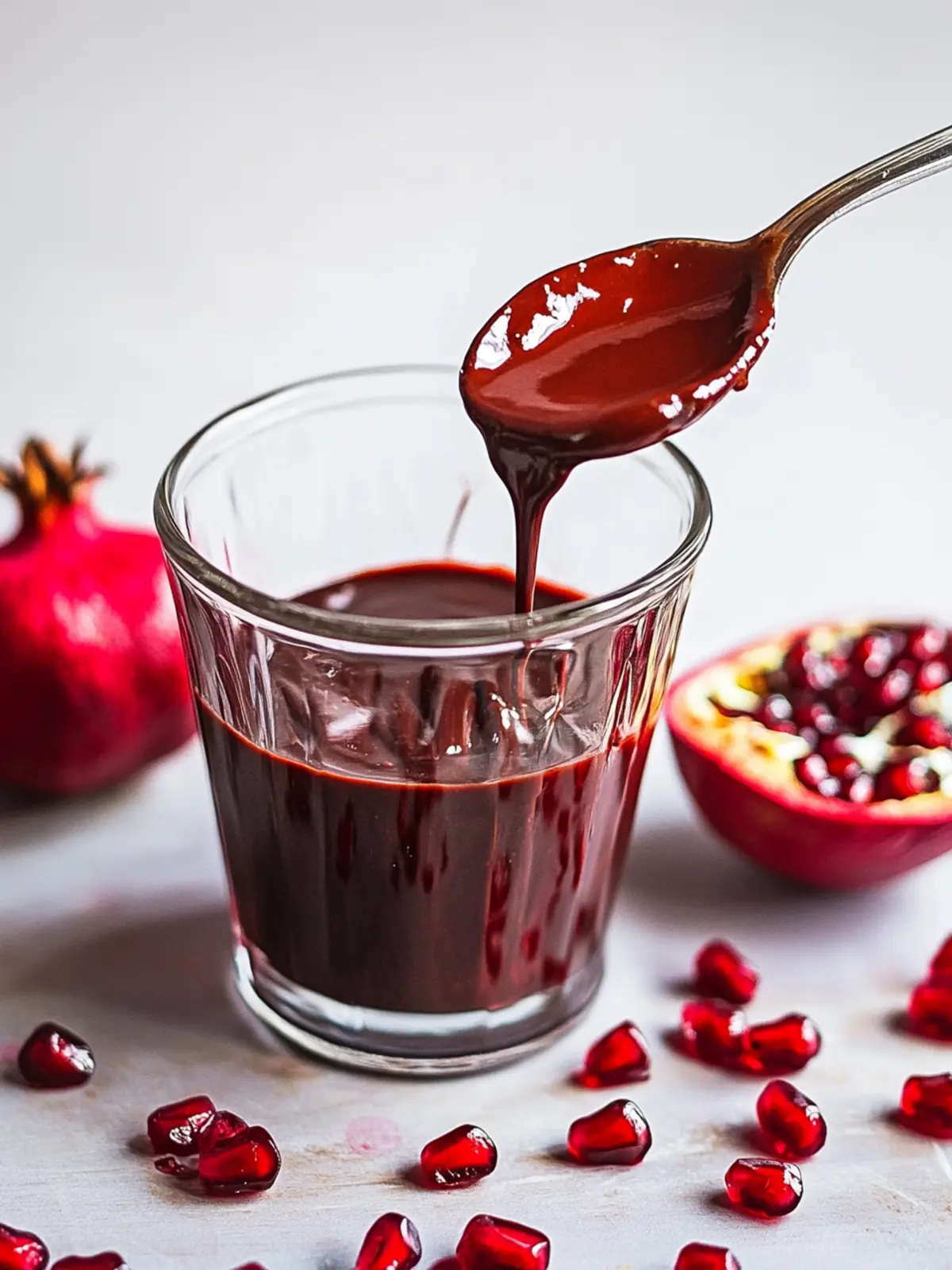 Decadent Pomegranate Chocolate Sauce for Irresistible Desserts 4 Pomegranate Chocolate Sauce