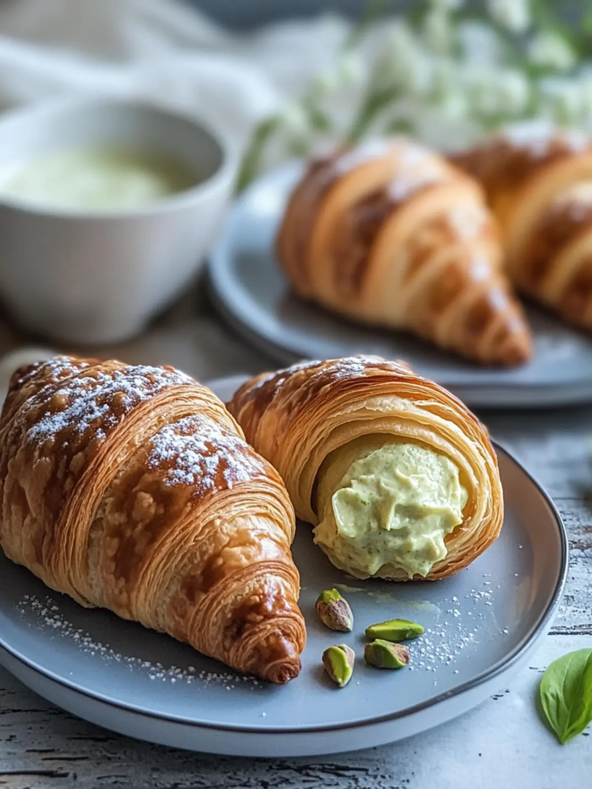 Pistachio Cream Croissants: Your New Favorite Brunch Treat 3 Pistachio Cream Croissants