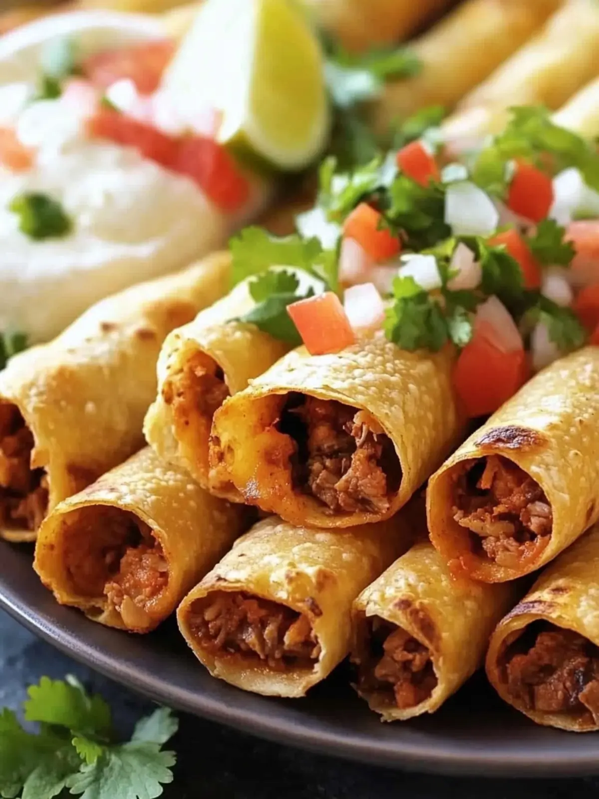 Oven-Baked Beef Taquitos: A Healthier Twist on a Classic 4 Oven-Baked Beef Taquitos