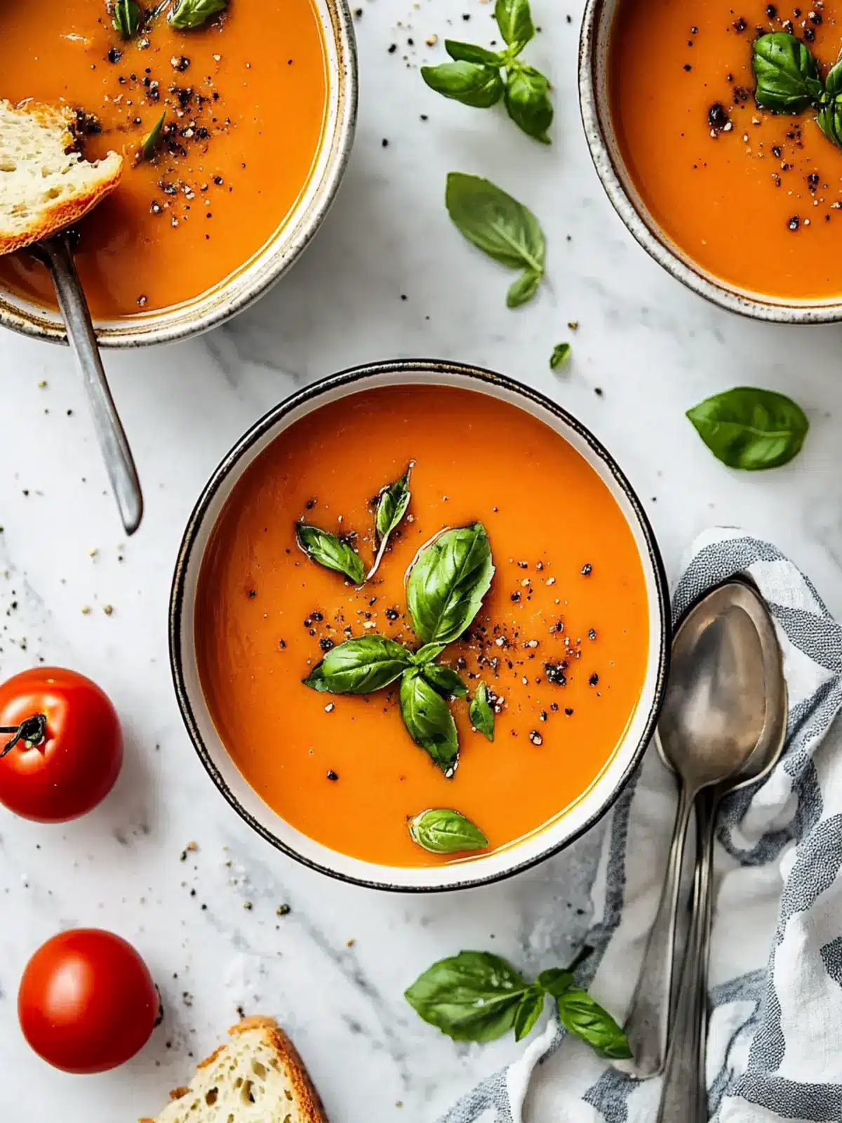Homemade Creamy Tomato Soup is Cozy Comfort in a Bowl 3 Homemade Creamy Tomato Soup