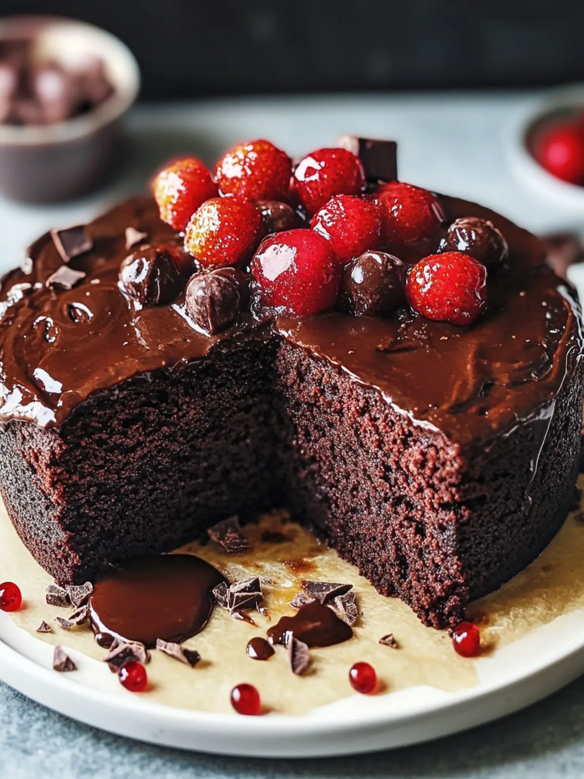 One-Bowl Chocolate Wacky Cake: Quick, Easy, and Delightfully Vegan 2 One-Bowl Chocolate Wacky Cake