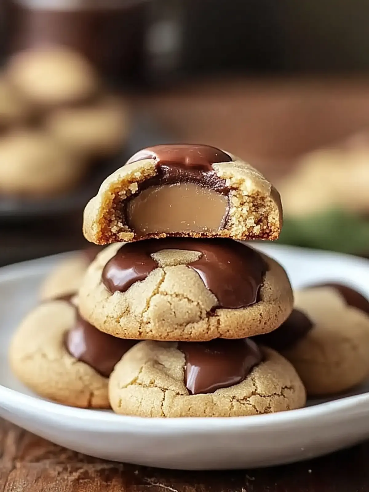Irresistible Reese s Cup Stuffed Peanut Butter Blossom Cookies 3 Reese s Cup Stuffed Peanut Butter Blossom Cookies
