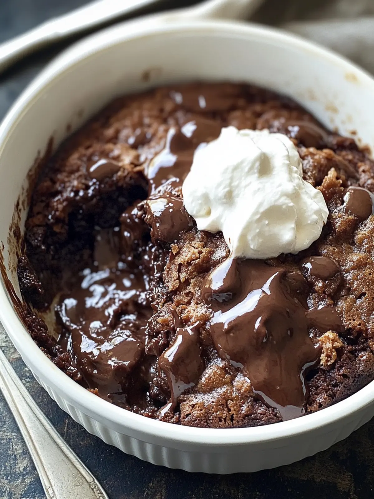 Extra-Fudgy Chocolate Cobbler for a Cozy Dessert Night 2 Extra-Fudgy Chocolate Cobbler