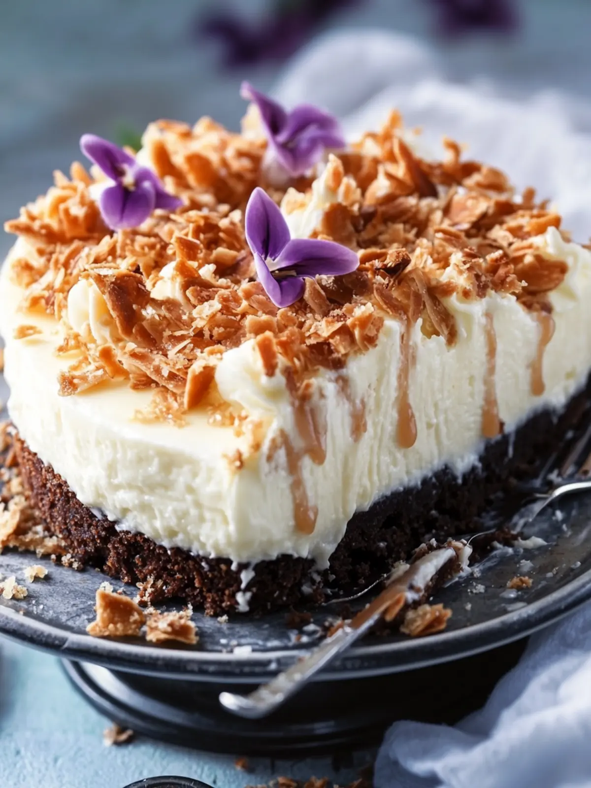 Delicious Samoa Cheesecake That Will Wow Your Taste Buds 3 Samoa Cheesecake