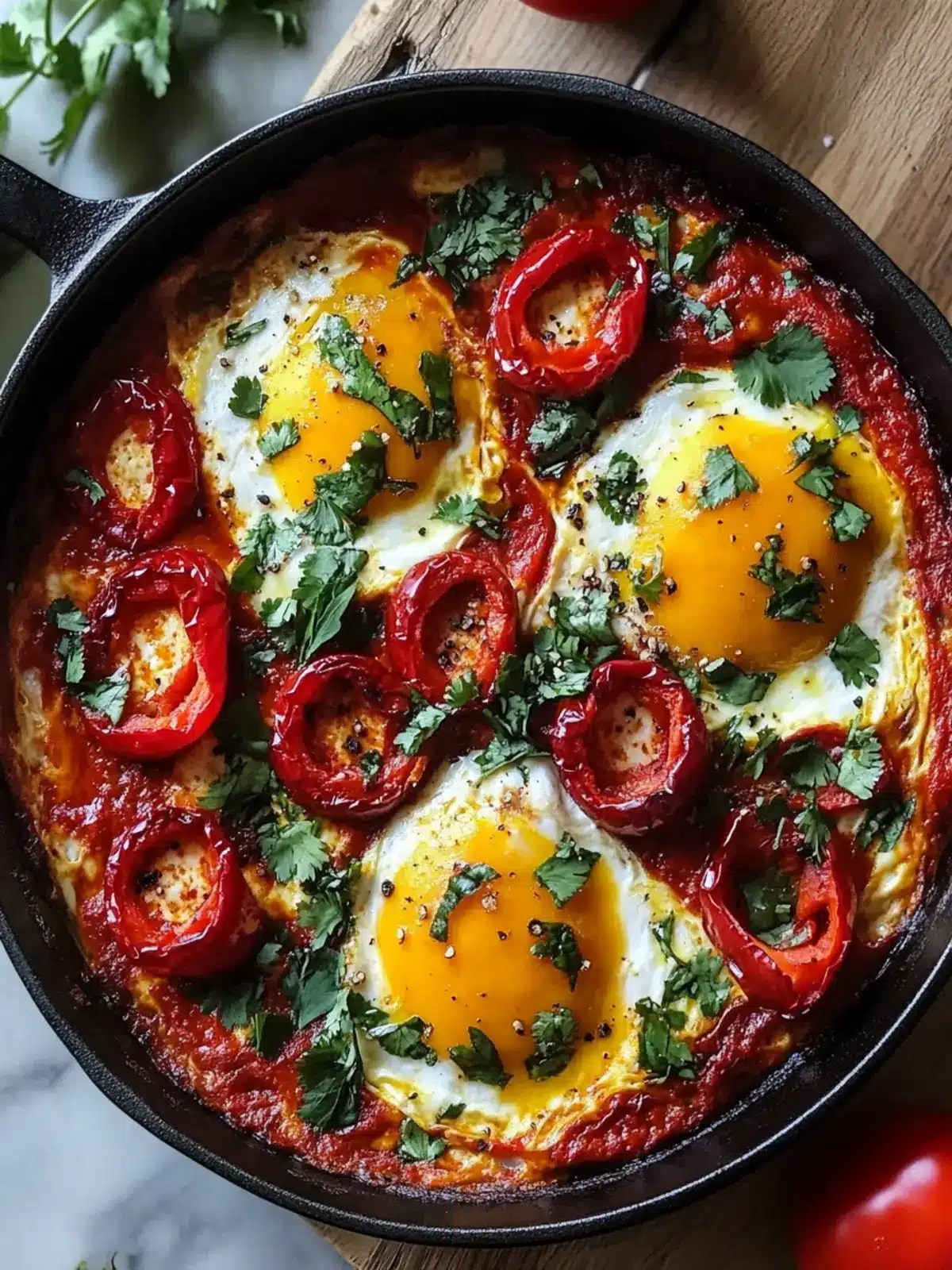 Irresistible Roasted Pepper Shakshuka for a Cozy Brunch 4 Roasted Pepper Shakshuka