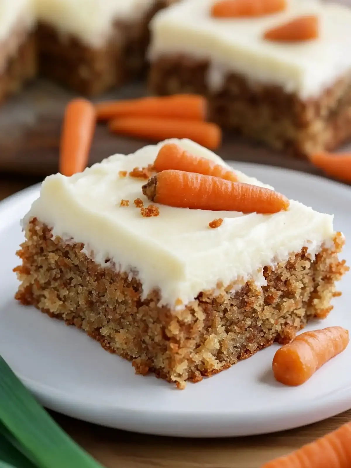 Delicious Carrot Cake Bars with Cream Cheese Frosting Bliss 3 Carrot Cake Bars