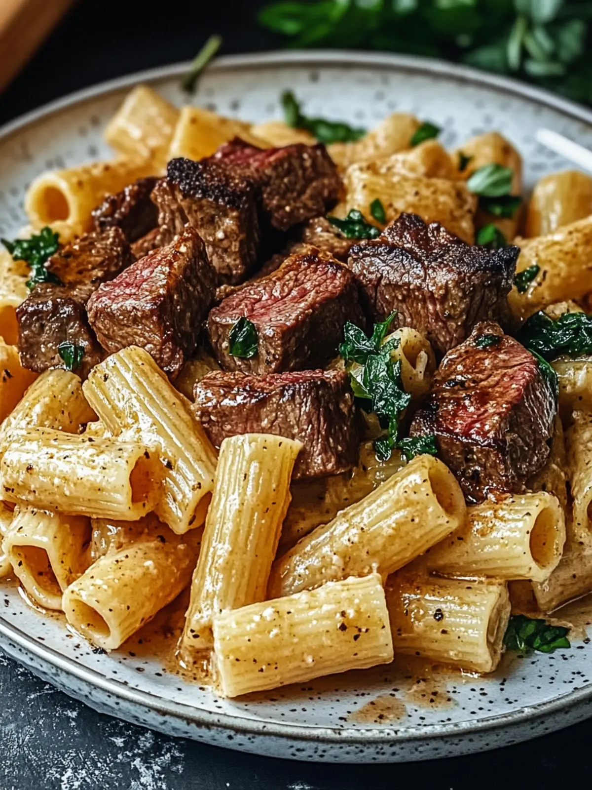 Cajun Steak Tips in Creamy Rigatoni for Cozy Weeknight Dinners 3 Cajun Steak Tips in Creamy Rigatoni