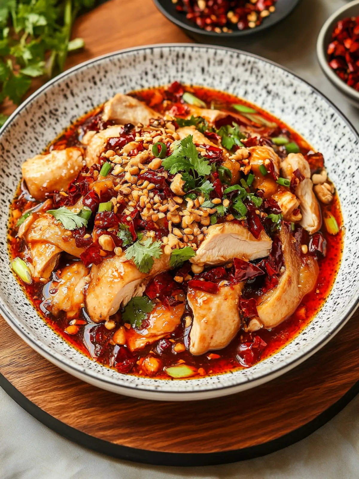 Sichuan Mouthwatering Saliva Chicken to Wow Your Taste Buds 4 Sichuan Mouthwatering Saliva Chicken (Kou Shui Ji)