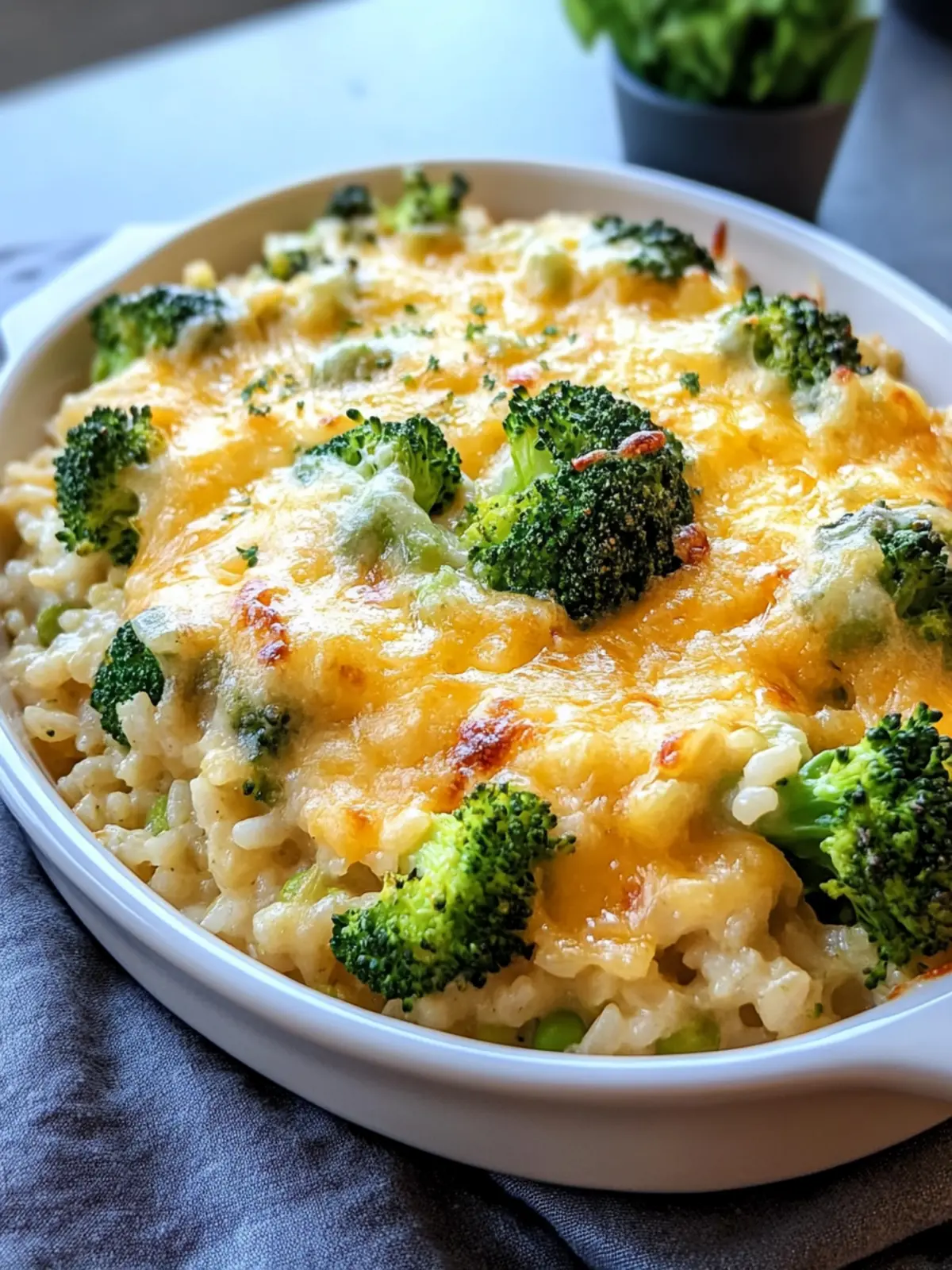 Cheesy Broccoli Rice Casserole: Your Go-To Comfort Dish 3 Cheesy Broccoli Rice Casserole