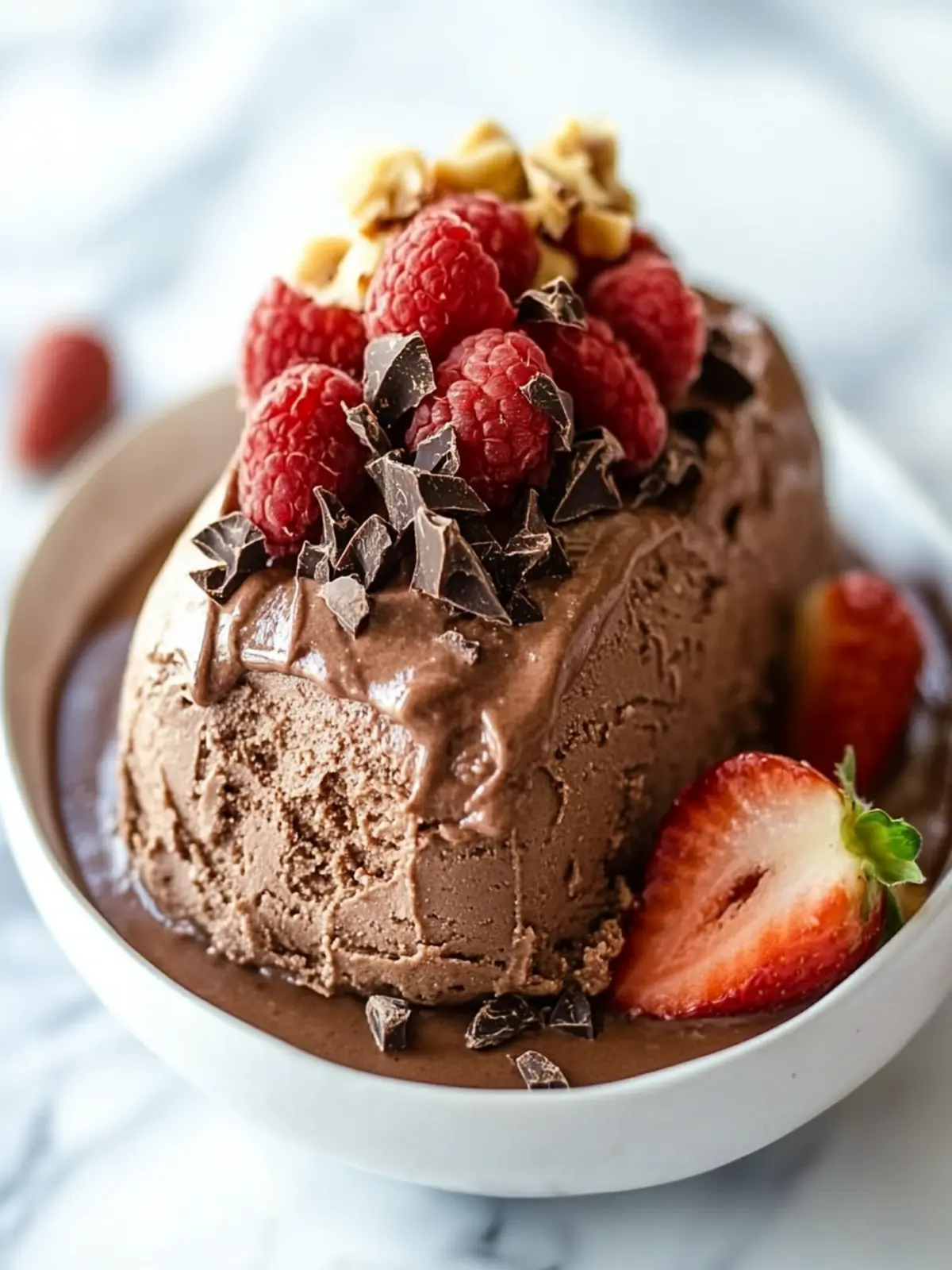 Decadent Chocolate Semifreddo: Simple Summer Indulgence 2 Chocolate Semifreddo