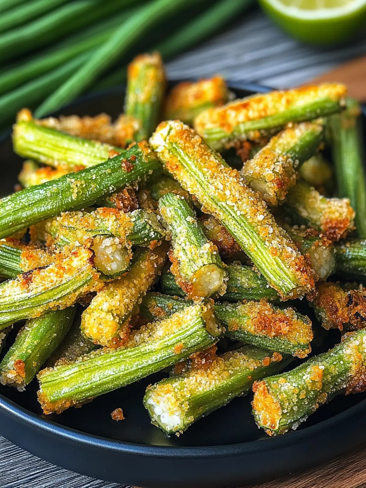 Crispy Air Fryer Okra A Simple Flavorful Snack You ll Love 4 Crispy Air Fryer Okra Simple and Flavorful Snack