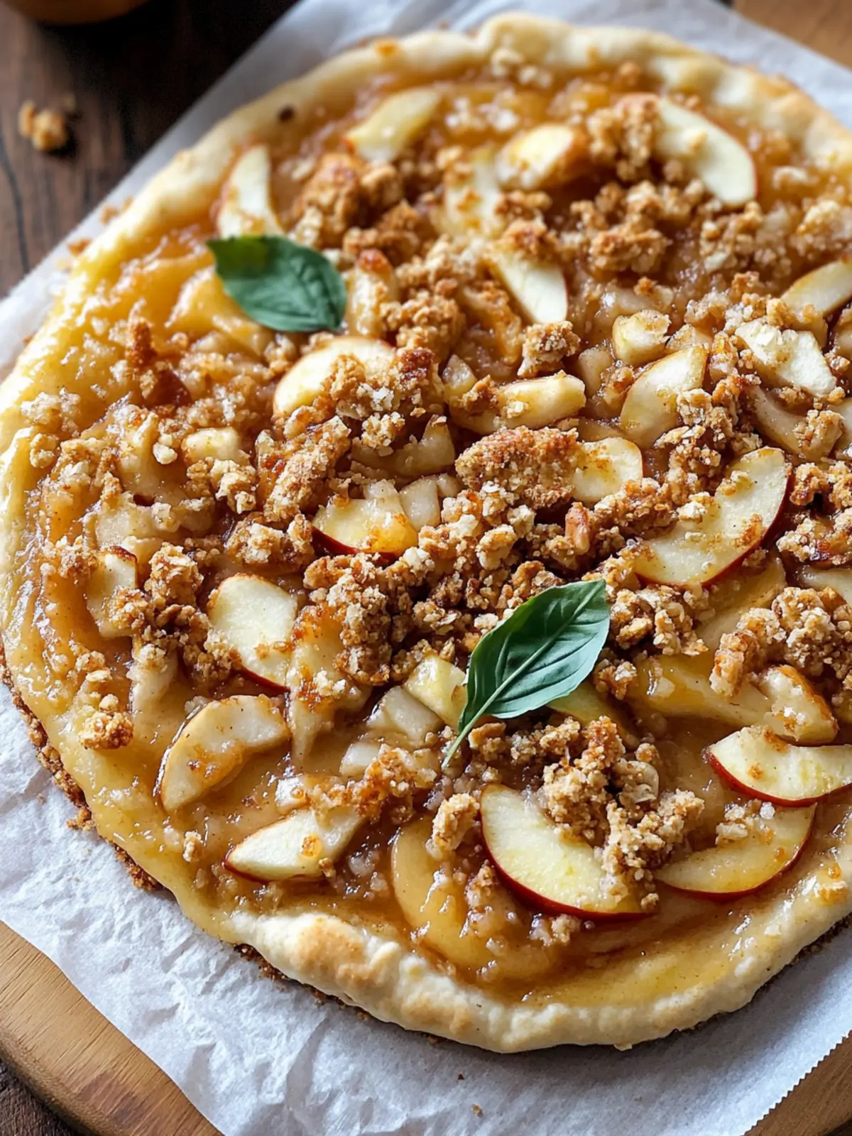 Delicious Apple Crisp Pizza: Easy Family Dessert Delight 2 Apple Crisp Pizza