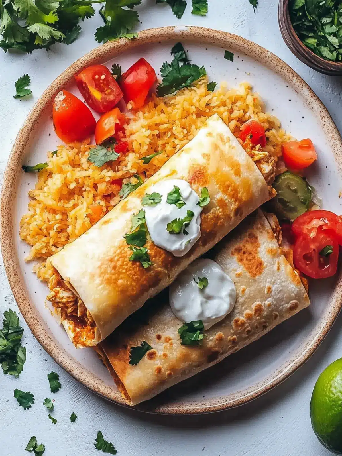 Crispy Chicken Chimichangas That Will Wow Your Taste Buds 2 Chicken Chimichangas