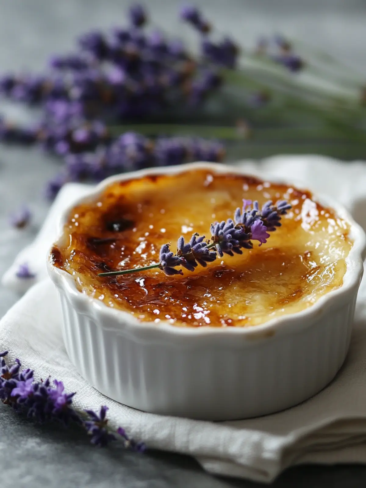 Lavender Creme Brûlée: Delightful Floral Elegance at Home 4 Lavender Creme Brûlée