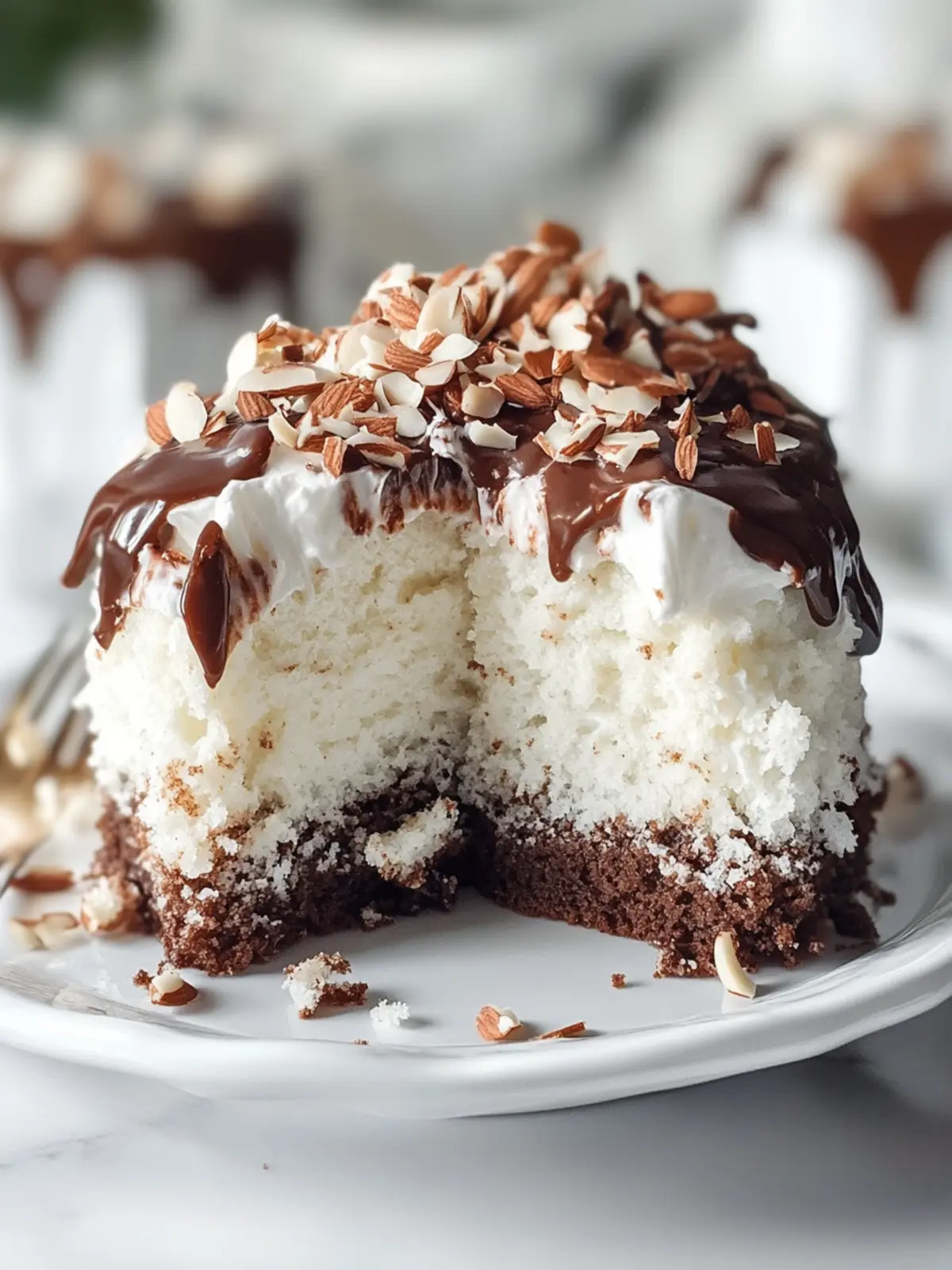 Almond Joy Poke Cake: Your New Favorite Indulgent Dessert 4 Almond Joy Poke Cake