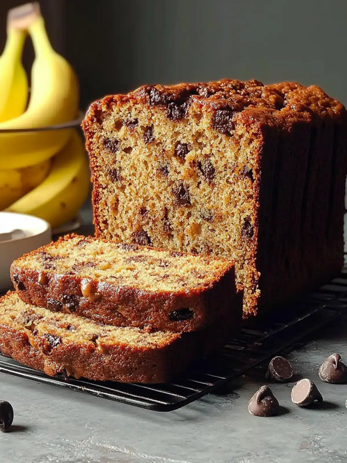 Judy s Chocolate Chip Banana Bread for Ultimate Comfort Baking 3 Judy s Chocolate Chip Banana Bread