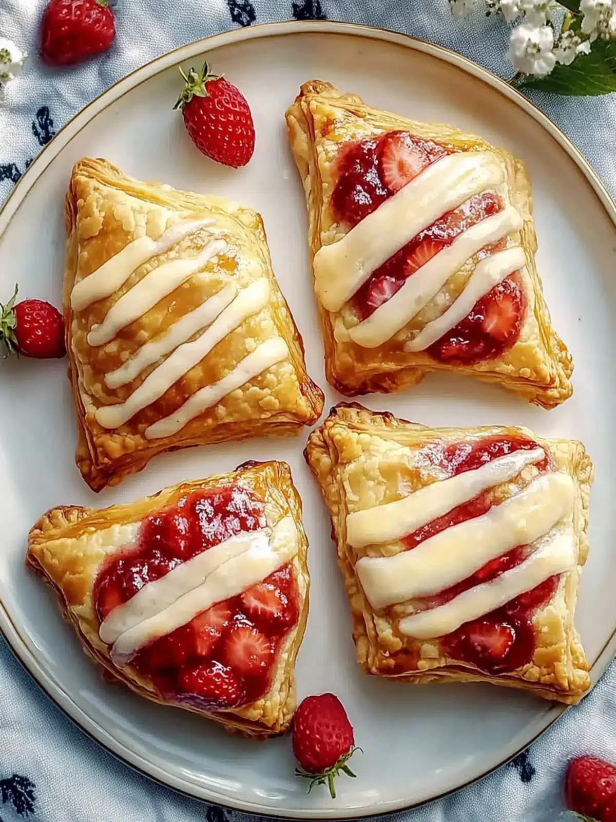 Savory Strawberry Turnovers: Your Kitchen's New Favorite Treat 4 Savory Strawberry Turnovers