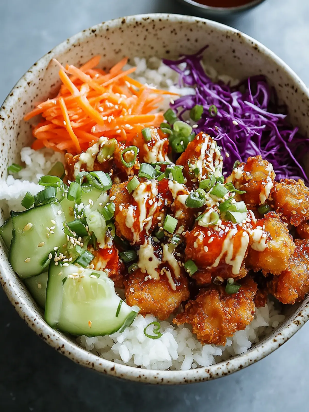 Crispy Bang Bang Chicken Bowl: Flavor-Packed Dinner Delight 3 Crispy Bang Bang Chicken Bowl