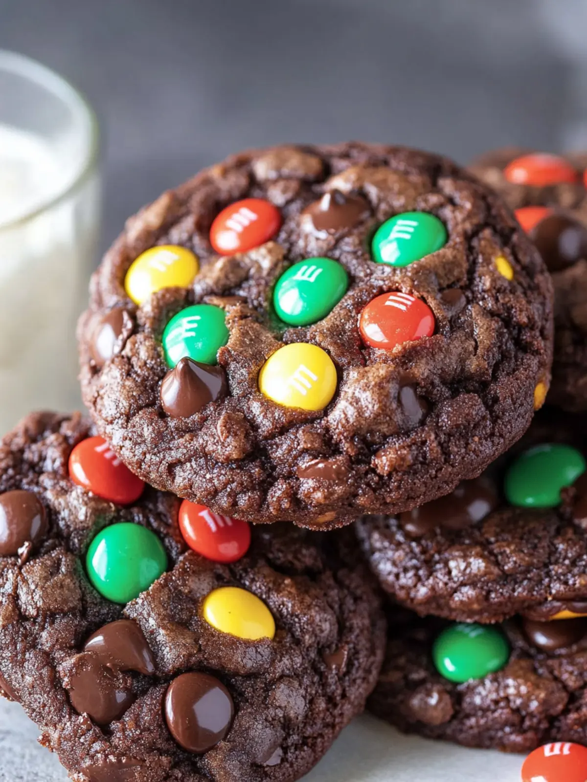 M&M Chocolate Brownie Cookies That Wow Your Holiday Guests 4 M&M Chocolate Brownie Cookies
