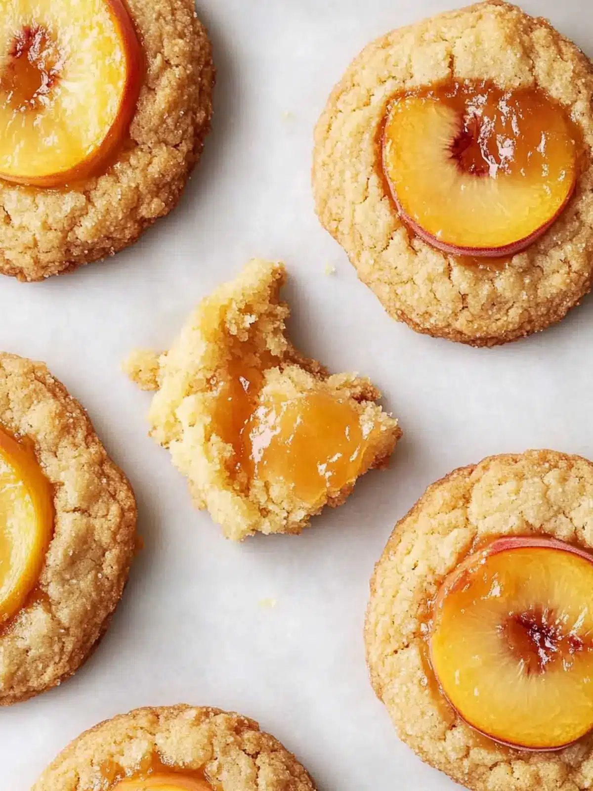 Peach Upside-Down Cookies That Will Steal Your Heart 3 Peach Upside-Down Cookies