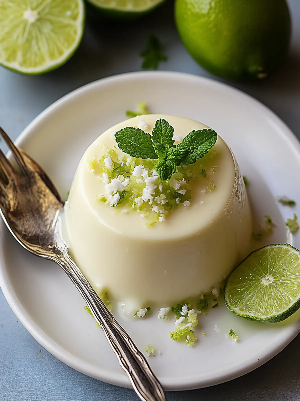 Key Lime Coconut Panna Cotta Your Tropical Escape Awaits 4 Key Lime Coconut Panna Cotta