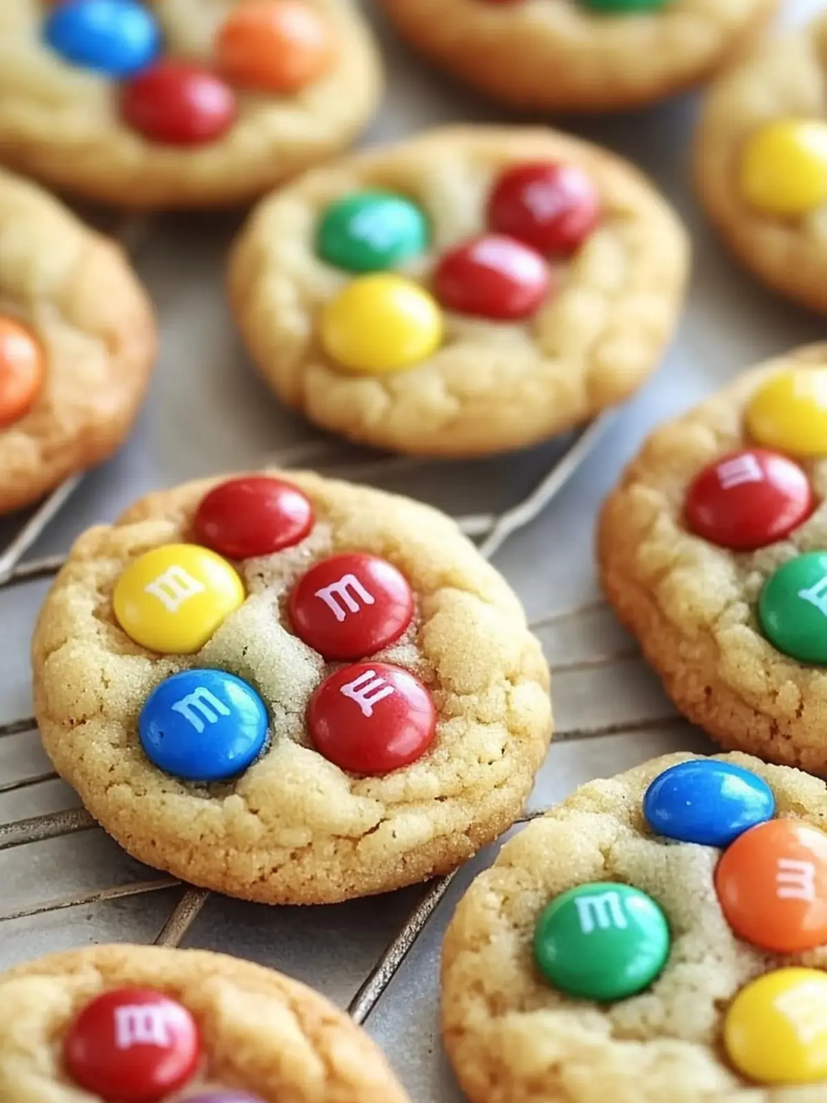 Irresistible Mini M&M Cookies for Sweet Moments at Home 2 Mini M&M Cookies