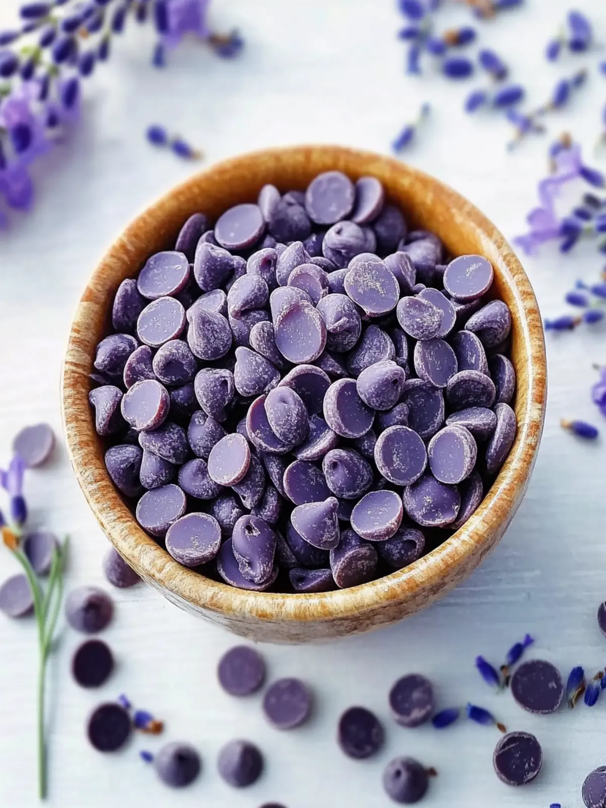 Homemade Lavender Chocolate Chips: A Unique Treat for You 2 Homemade Lavender Chocolate Chips