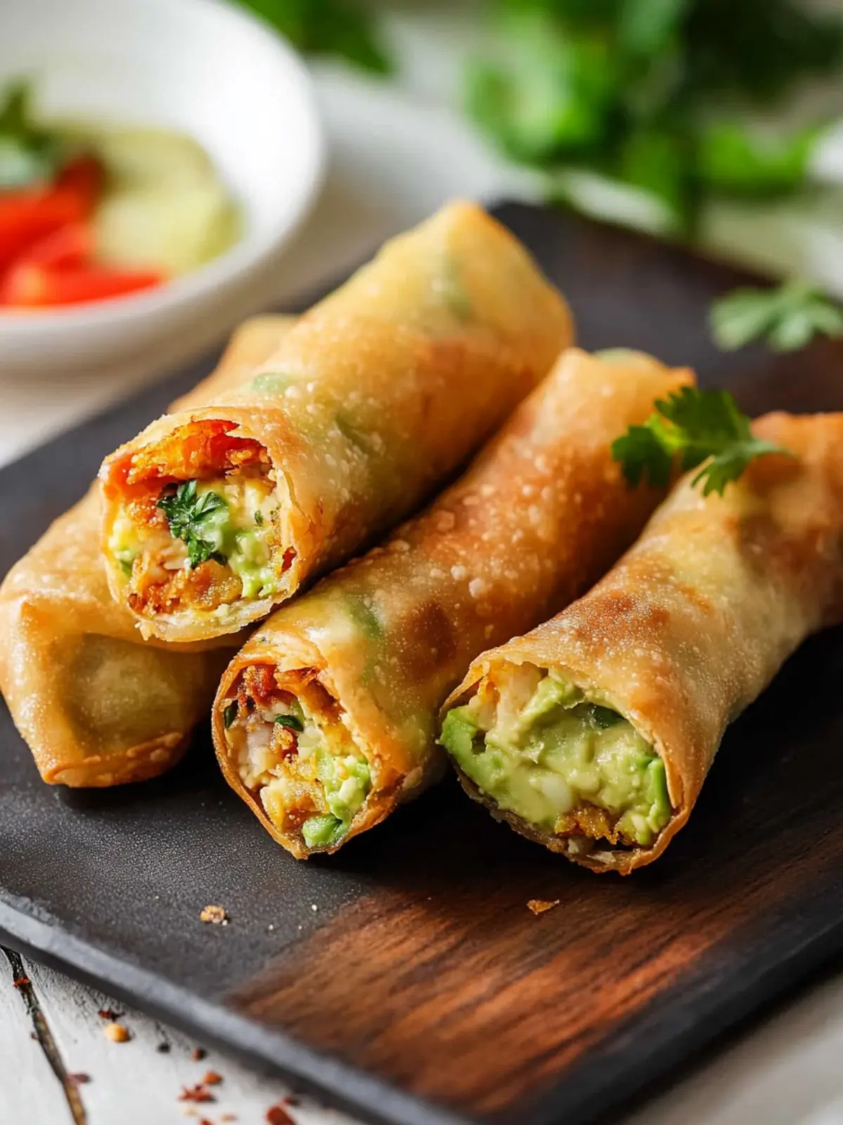 Cheesecake Factory Avocado Egg Rolls You'll Crave Daily! 3 Cheesesteak Factory Avocado Egg Rolls