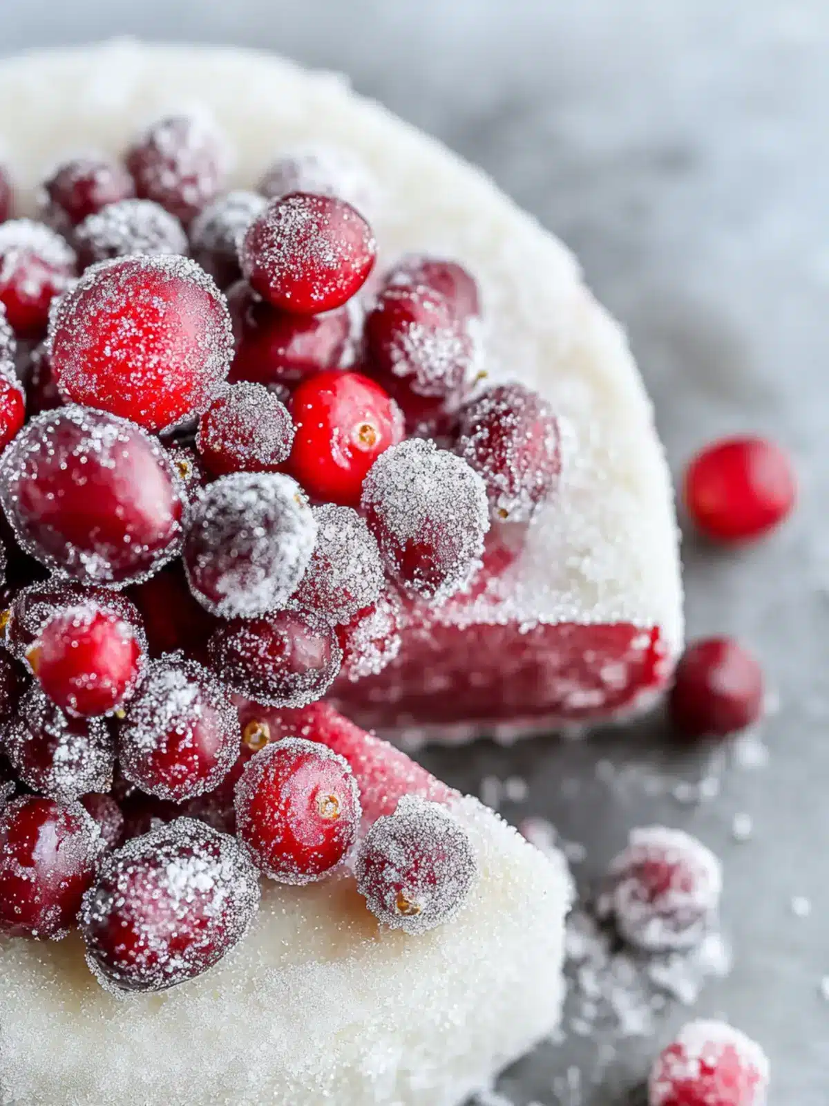 Sugared Cranberries Recipe for Stunning Holiday Treats 3 Sugared Cranberries Recipe!
