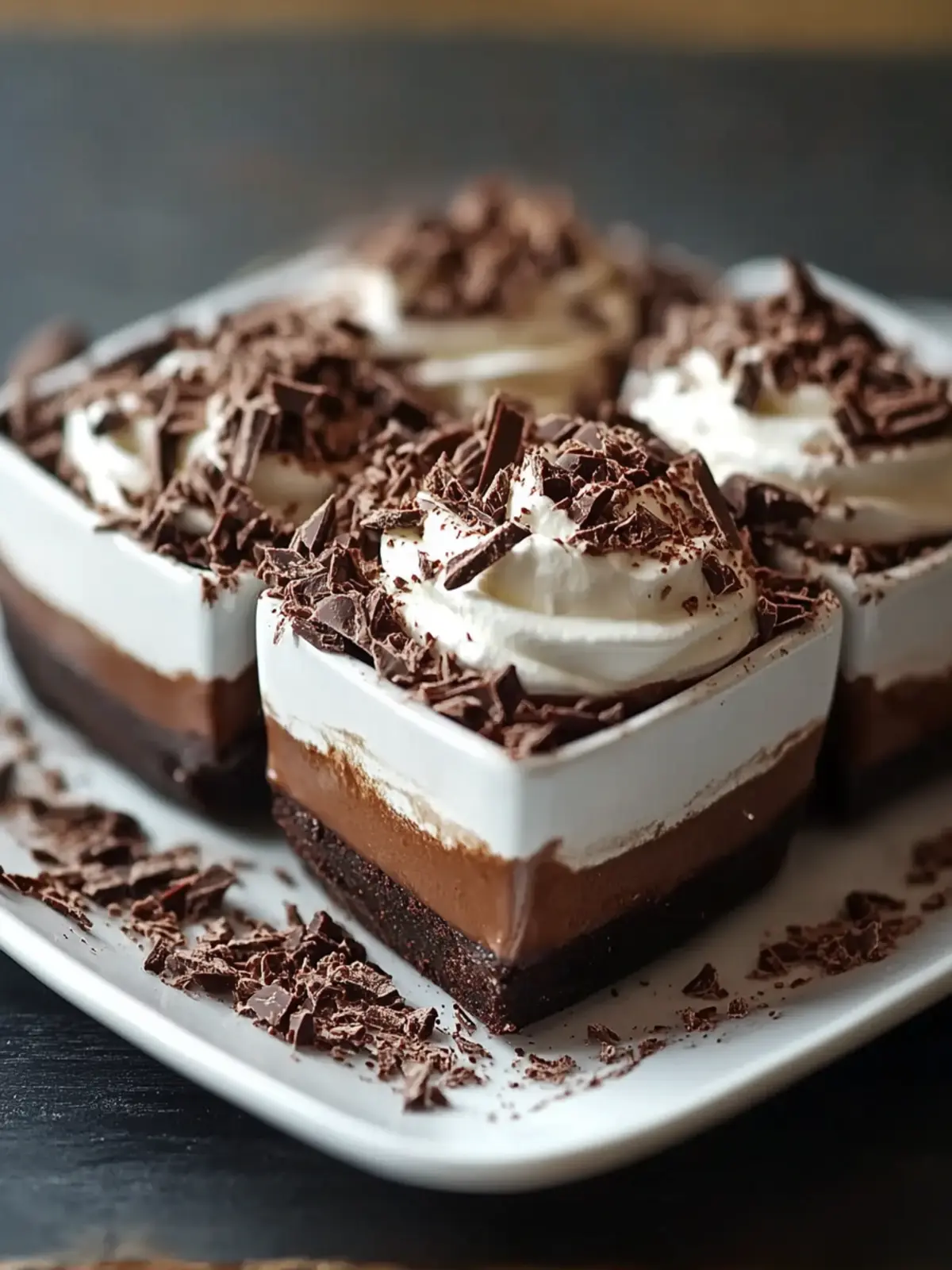 Decadent Chocolate Delight: Your No-Bake Heaven Awaits 3 Chocolate Delight