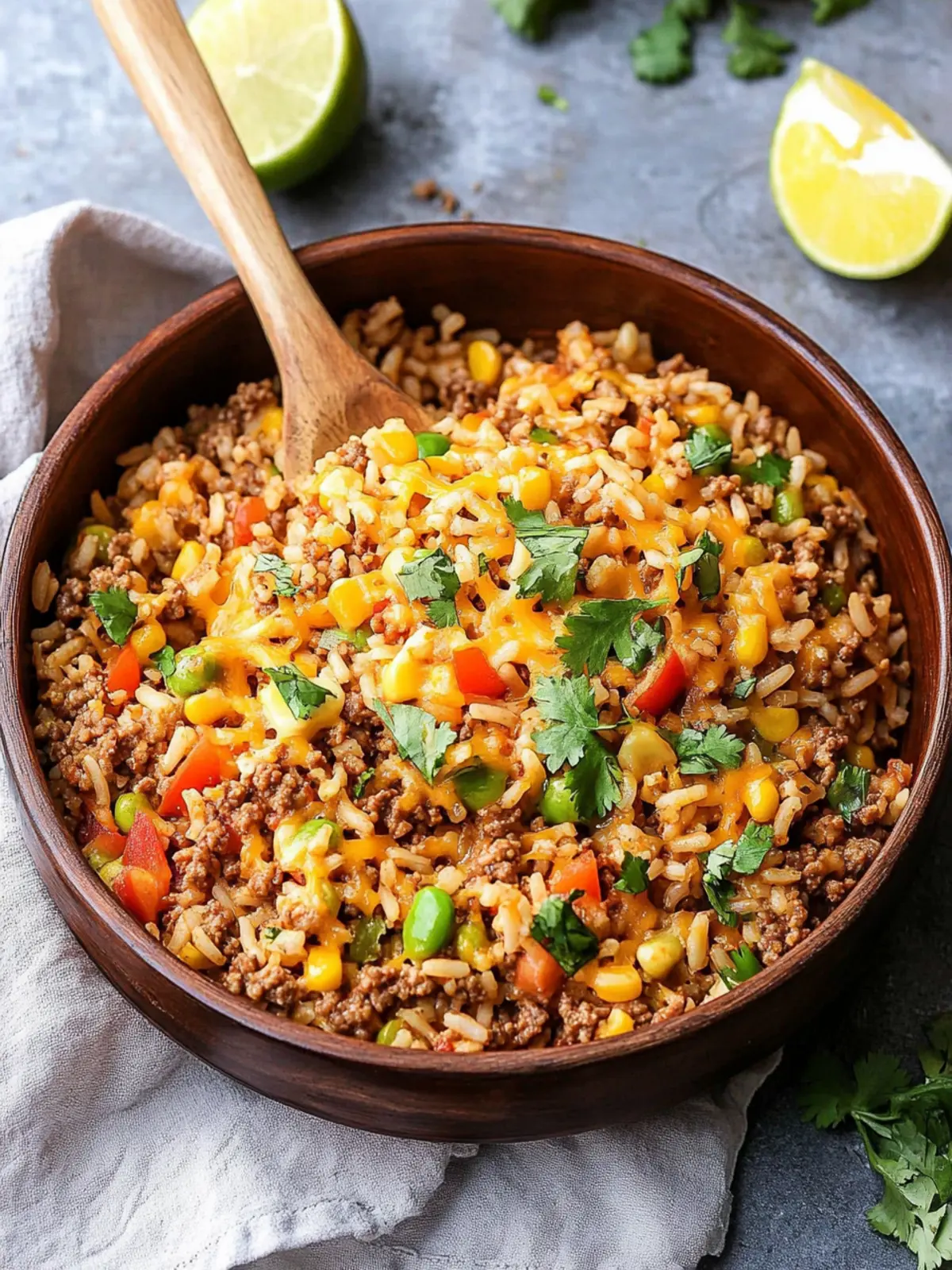Mexican Ground Beef and Rice Skillet in Just 30 Minutes 4 Mexican Ground Beef and Rice