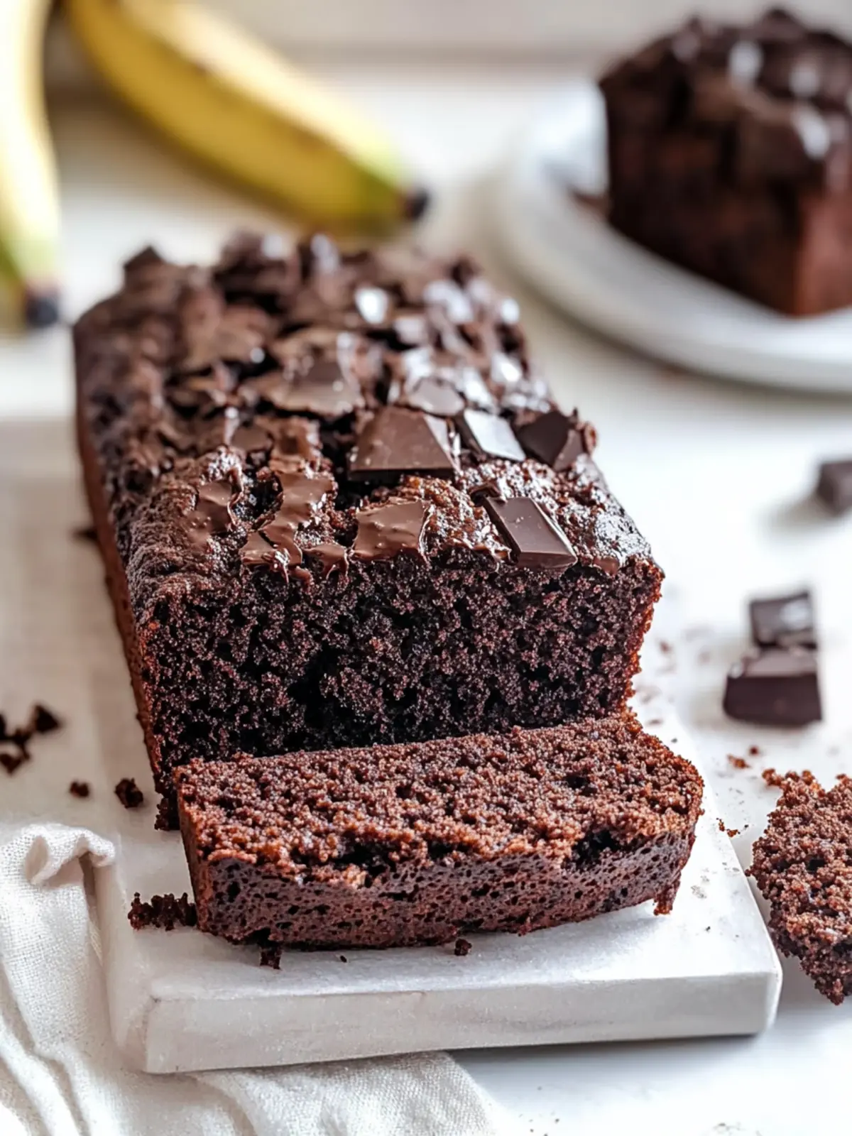 Double Chocolate Banana Bread That's Moist for Days 3 Double Chocolate Banana Bread