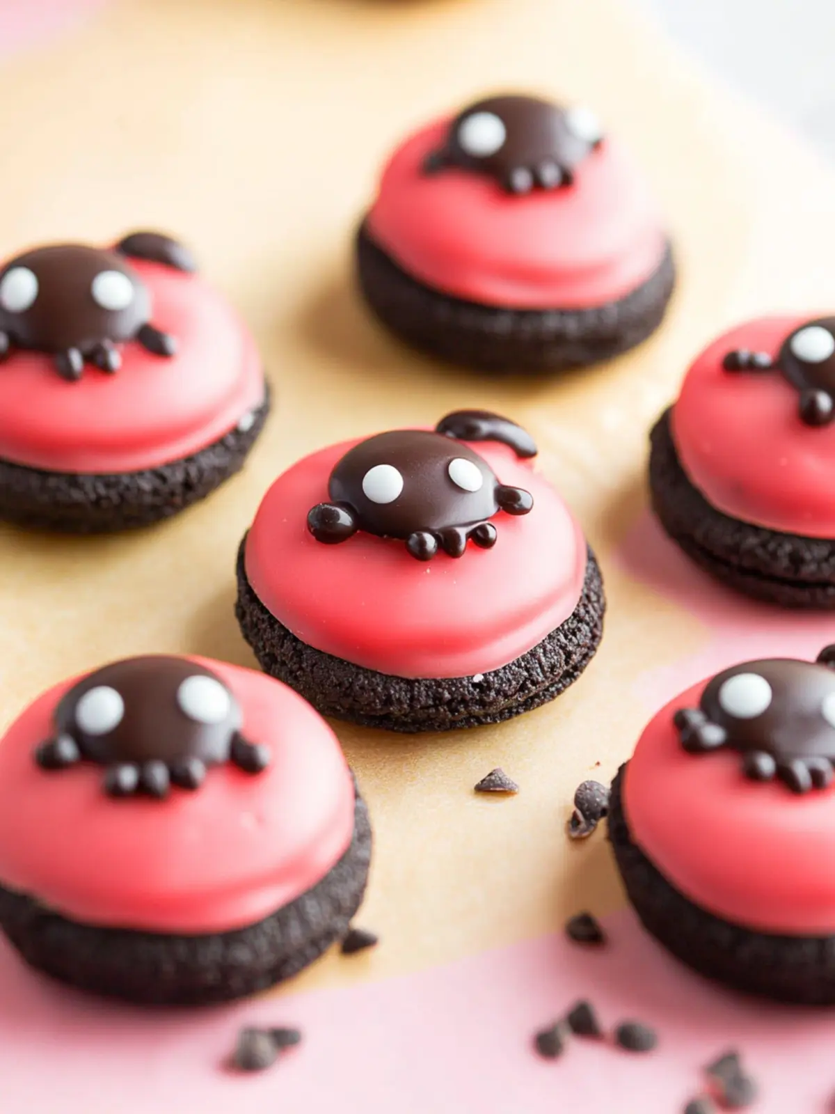 Ladybug Chocolate Covered Oreos: A Fun No-Bake Delight 4 Ladybug Chocolate Covered Oreos