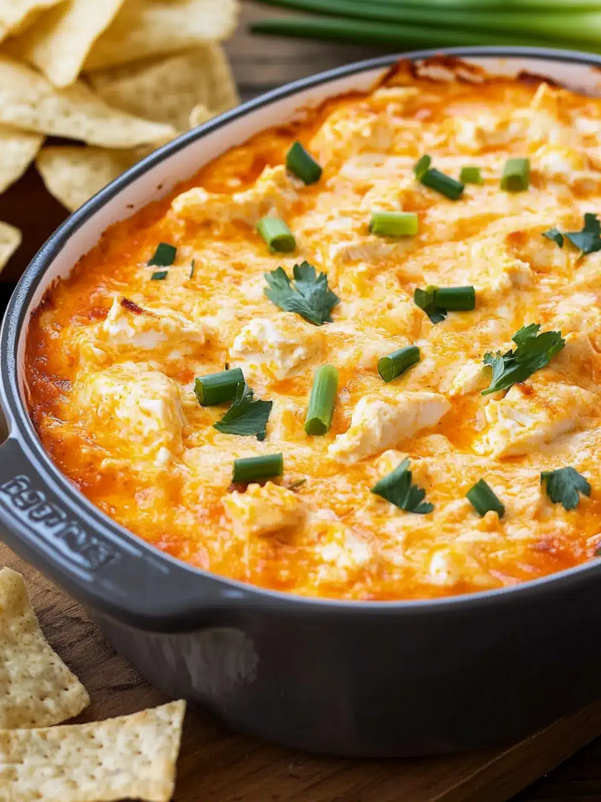 Creamy Buffalo Chicken Dip in a Crock Pot for Game Day Bliss 4 Buffalo Chicken Dip in a Crock Pot