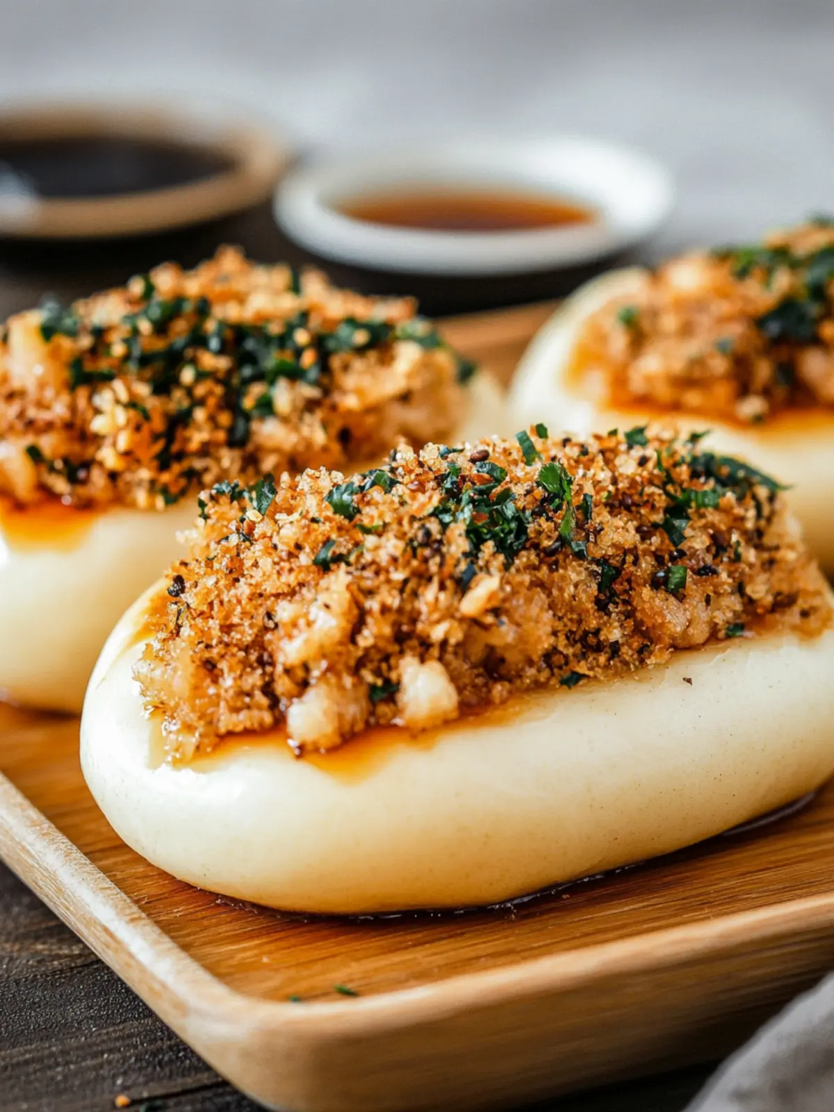 Pork Floss Furikake Buns: Your New Favorite Snack Delight 4 Pork Floss (Rousong) Furikake Buns