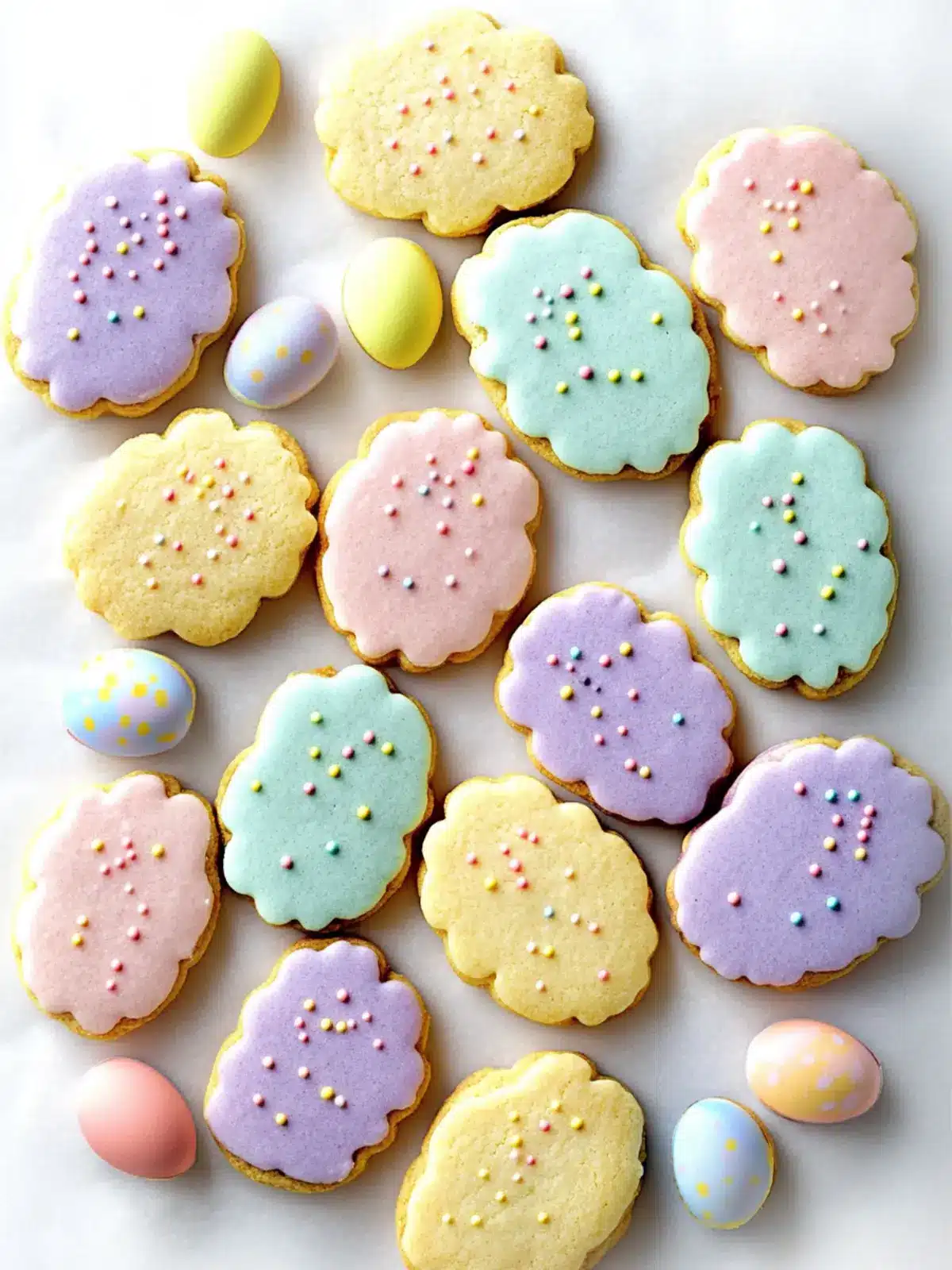 Easter Cutout Shortbread Cookies for a Colorful Celebration 4 Easter Cutout Shortbread Cookies
