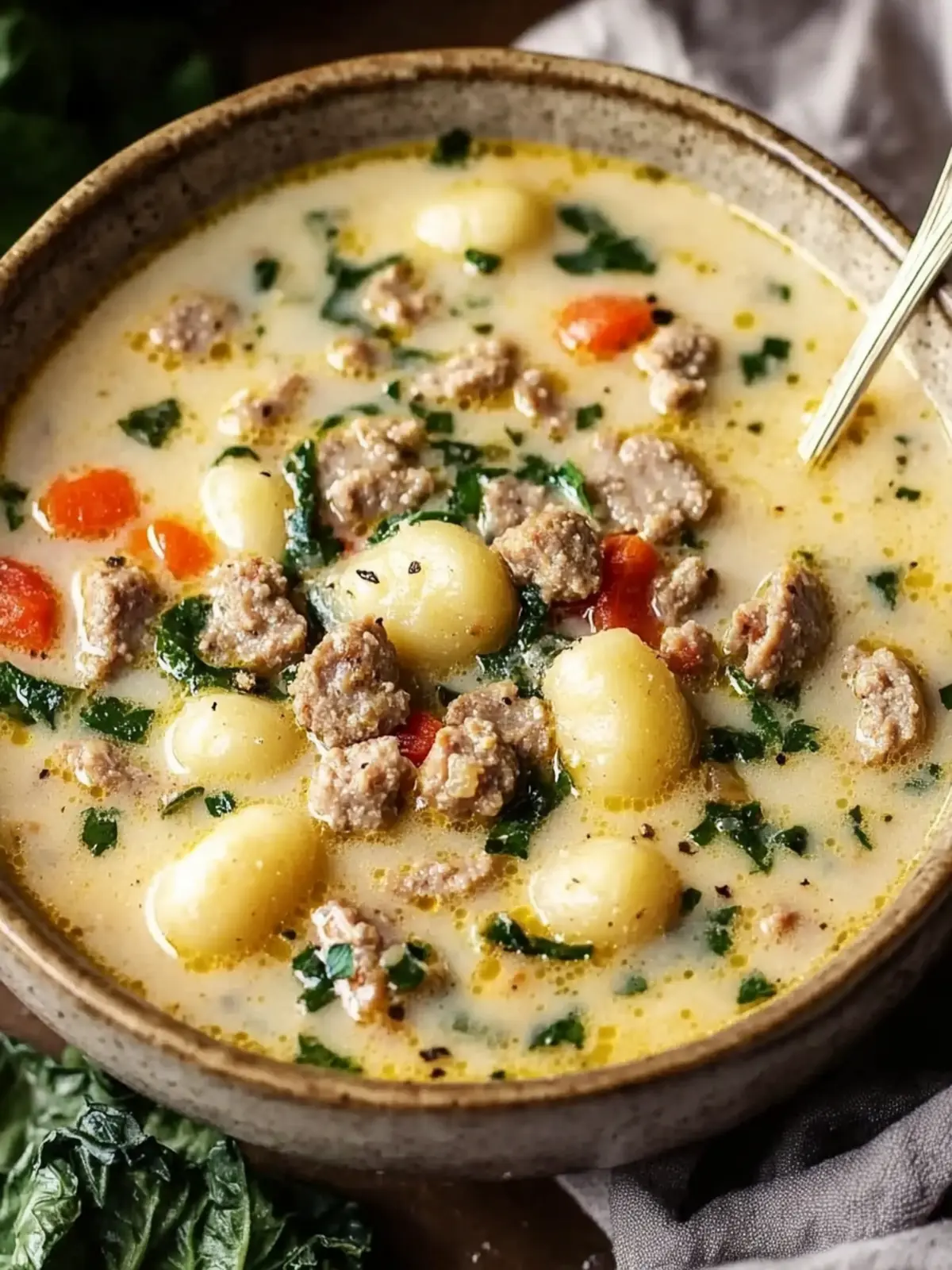 Sausage Gnocchi Soup: A Comforting Italian Delight at Home 2 Sausage Gnocchi Soup