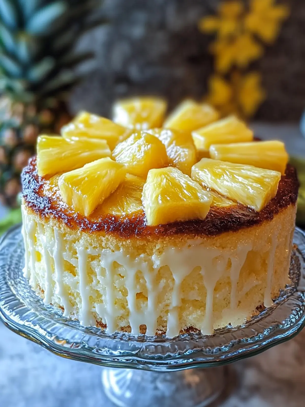 Juicy Pineapple Heaven Cake for Sweet Tropical Bliss 4 Juicy Pineapple Heaven Cake