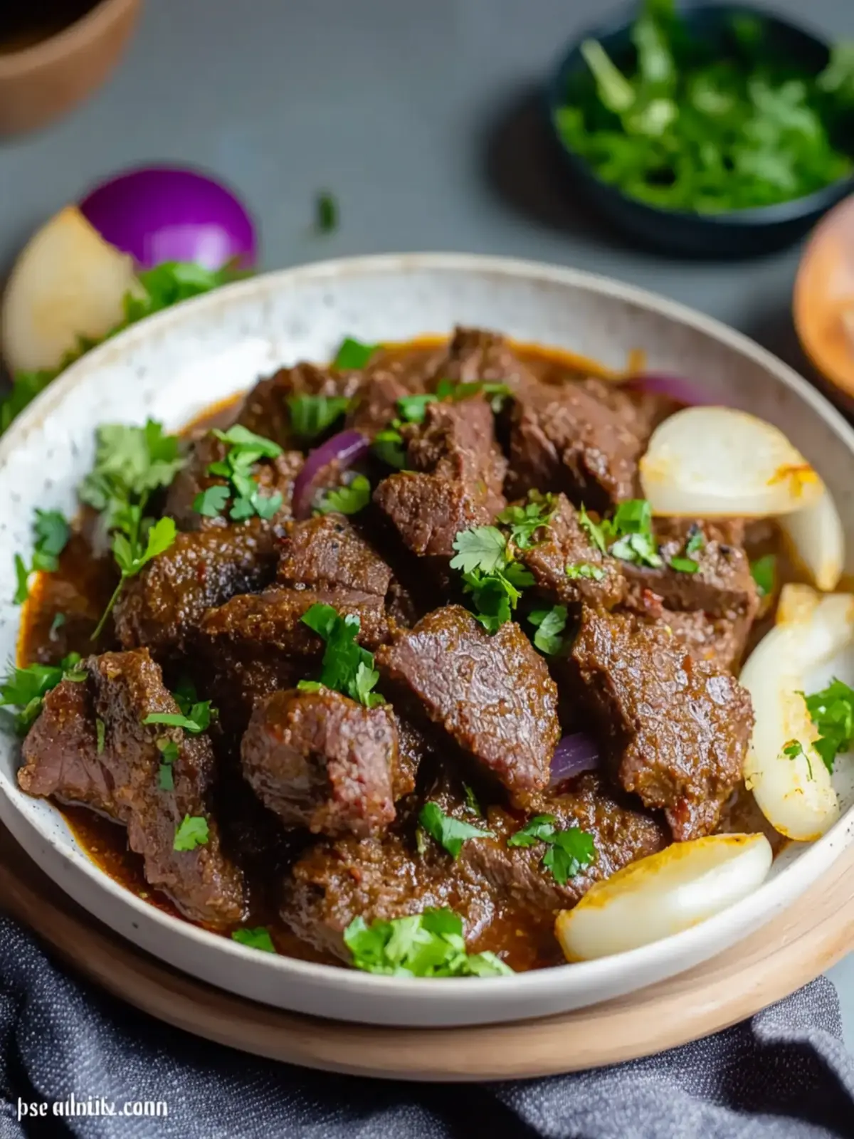 Kabab Halla: Irresistibly Tender Egyptian Beef & Onions 2 Kabab Halla (Egyptian Braised Beef and Onions)