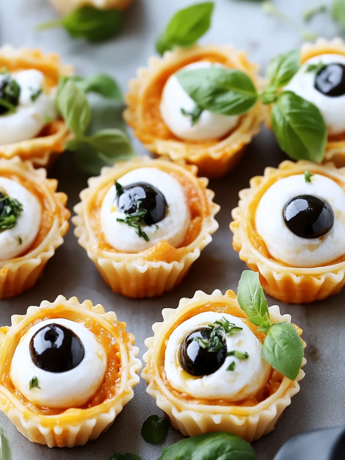 Eyeball Pasta Bites That Will Wow Your Halloween Guests 3 Eyeball Pasta Bites