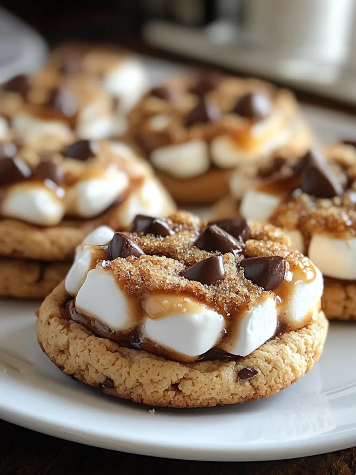 Toasted Marshmallow S mores Cookies That'll Wow Your Taste Buds 3 Toasted Marshmallow S mores Cookies