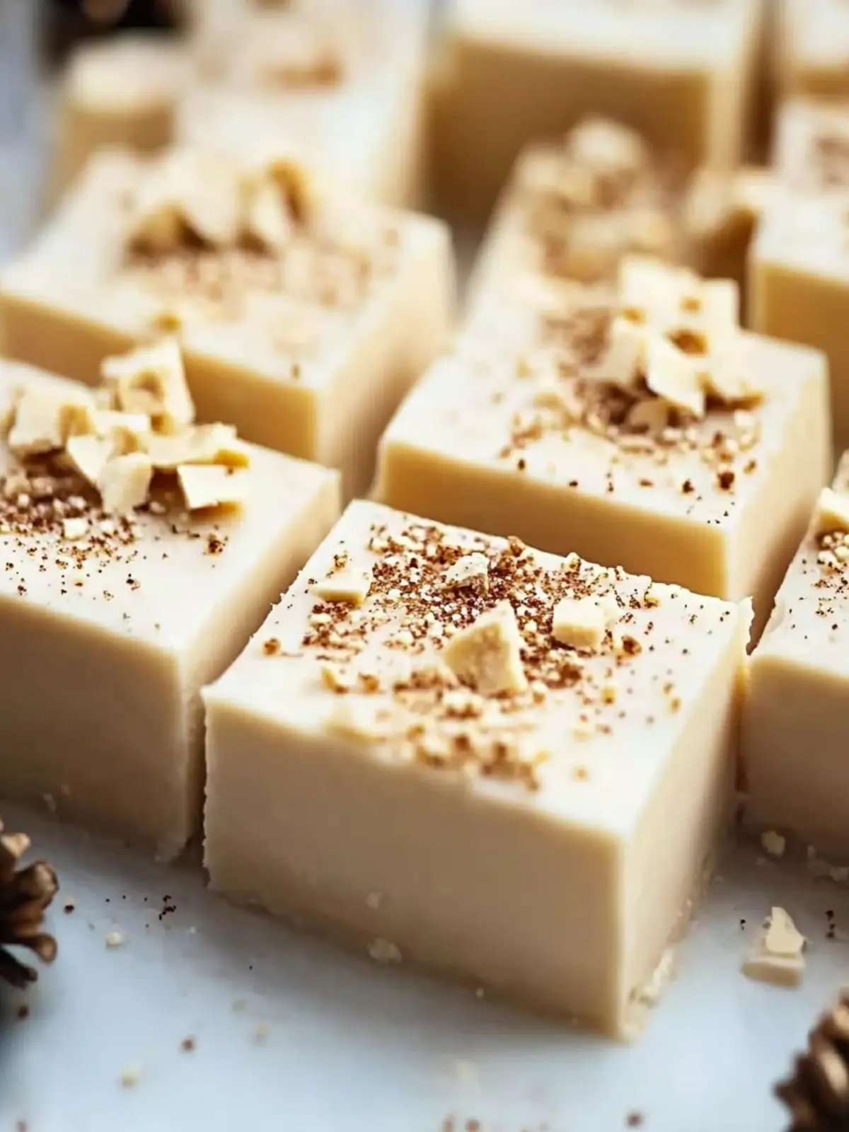 Decadent Eggnog Fudge: Your Ultimate Holiday Treat in 15 Minutes 2 Decadent Eggnog Fudge: Your Must-Make Holiday Delight