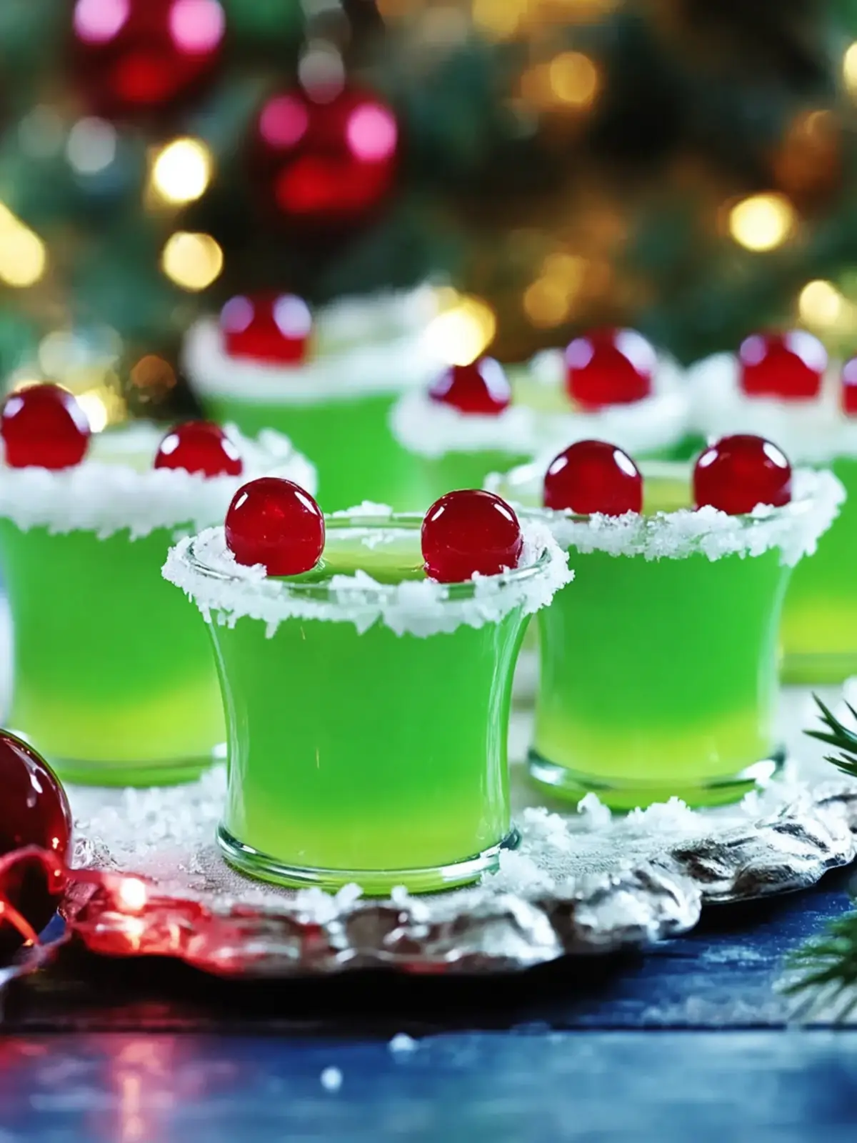 Delicious Grinch Jello Shots: A Fun Holiday Twist! 2 Grinch Jello Shots