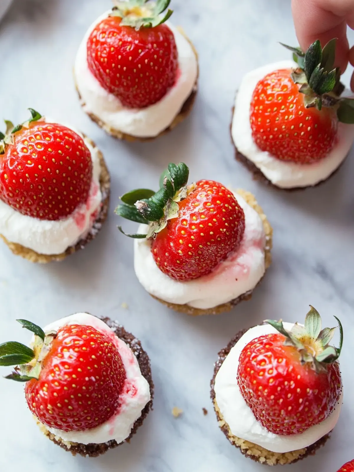 Gluten-Free No-Bake Cheesecake Stuffed Strawberries Delight 4 gluten-free-no-bake-cheesecake-stuffed-strawberries-
