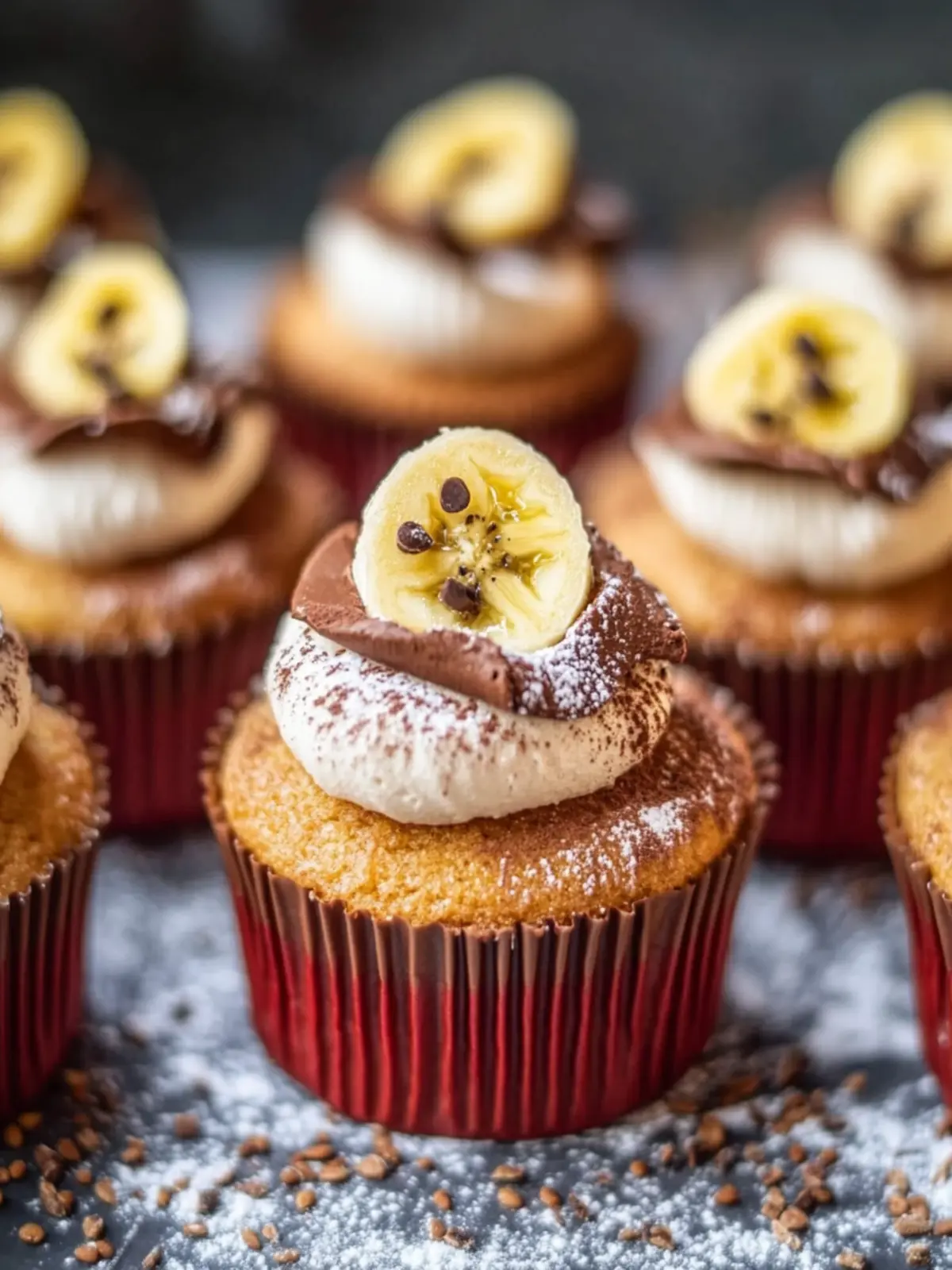 Chocolate Banana Hokkaido Chiffon Cupcakes You ll Adore 4 Chocolate Banana Hokkaido Chiffon Cupcakes