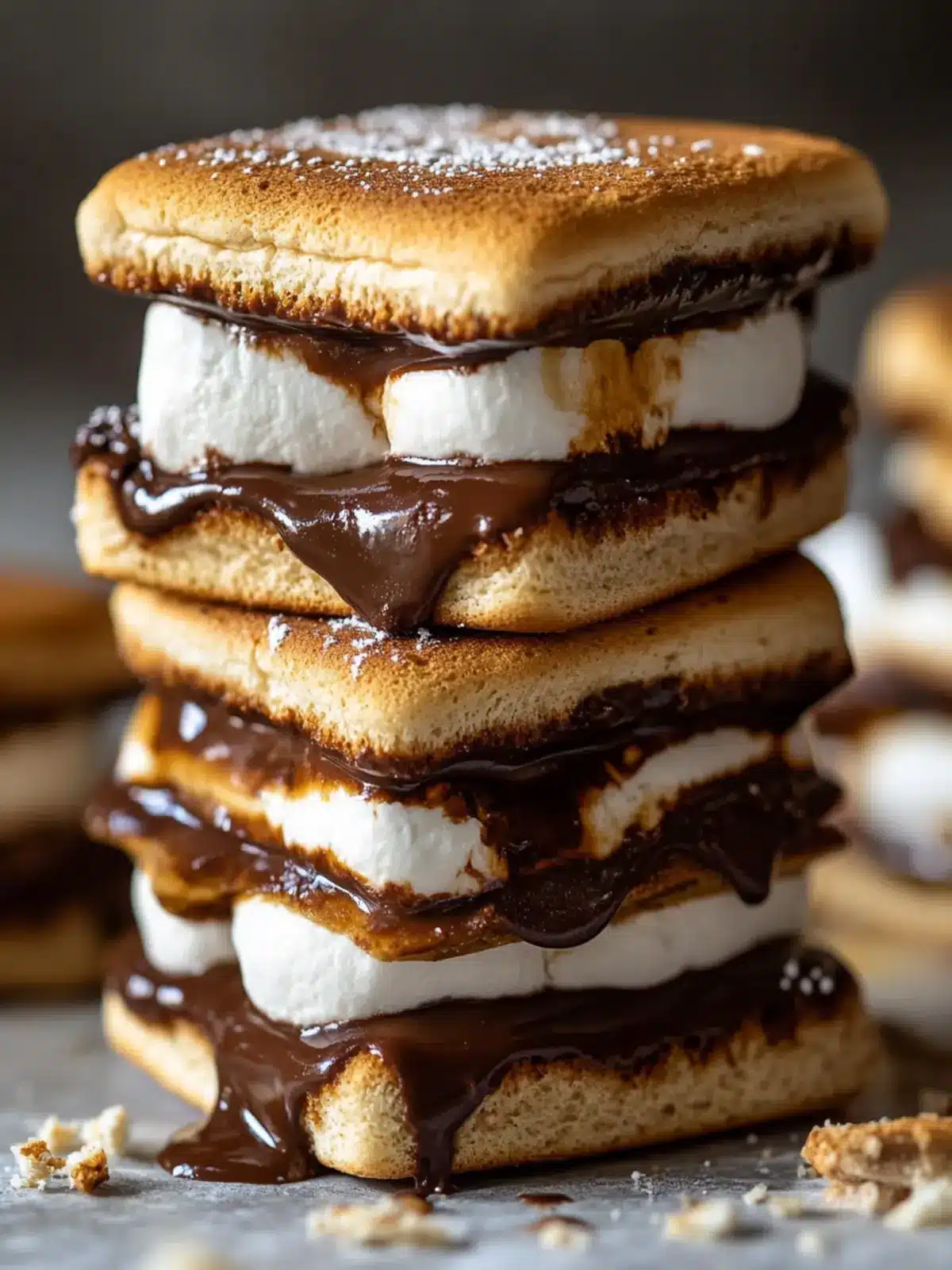 Decadent S mores Sliders: Your New Favorite Dessert Delight 3 S mores Sliders