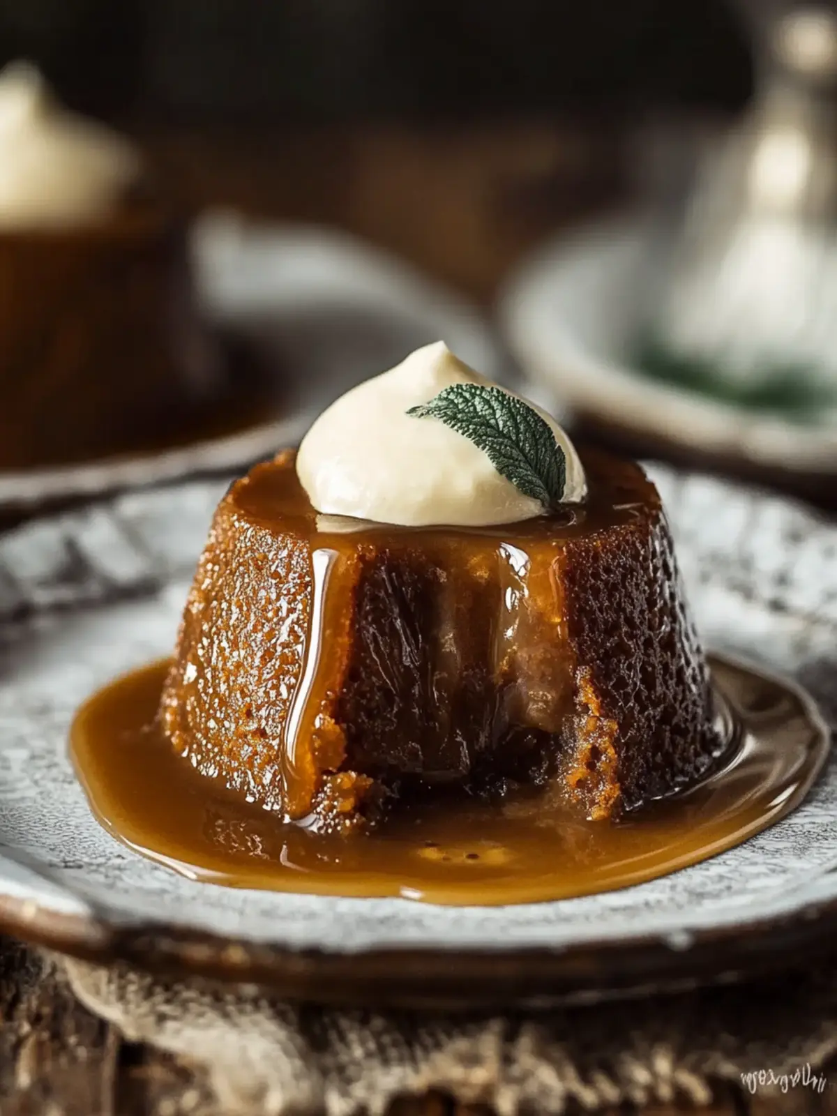 Heavenly Sticky Toffee Pudding with Velvety Toffee Sauce 3 Sticky Toffee Pudding